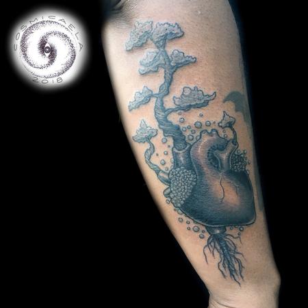 Heart Tree  Tattoo Thumbnail