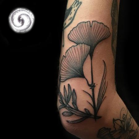 Ginkgo & Rosemary Tattoo Thumbnail