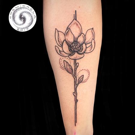 Tattoos - Magnolia Flower - 133395