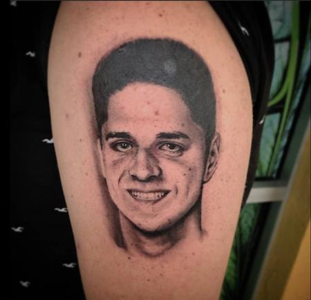 Tattoos - Brothers Memorial Portrait - 142388