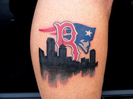 Tattoos - Boston fan - 62594