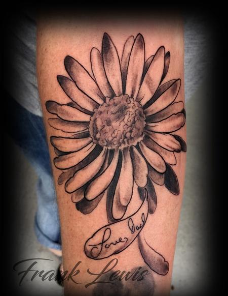 Tattoos - Daisy for Dad - 119518