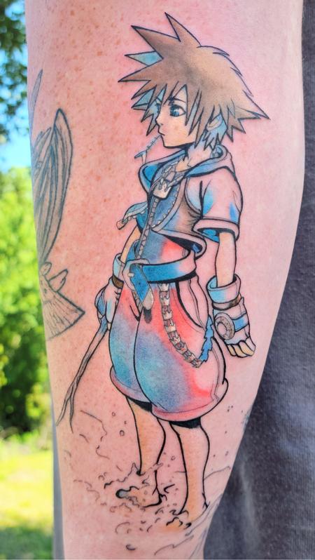 Video Game - Kingdom Hearts - Sora Tattoo Thumbnail