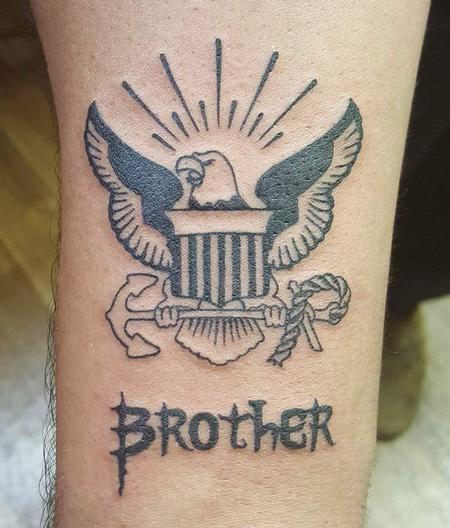 Tattoos - Navy Brother Tattoo - 126623