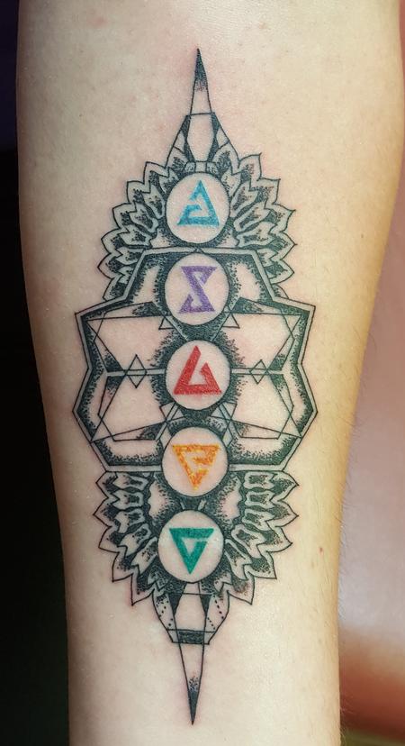 Tattoos - Geometric Witcher 3 Tattoo - 126622