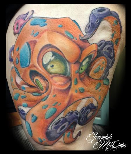 Tattoos - The curios octopus - 107970