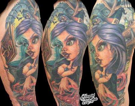 Tattoos - Squeekella Wigglefoot Close up - 114019
