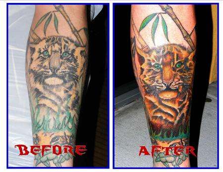 Tattoos - Tiger rework - 62724