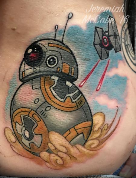 Tattoos - BB-8 Color Tattoo - 117341