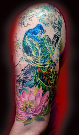 Tattoos - Peacock ! - 34823