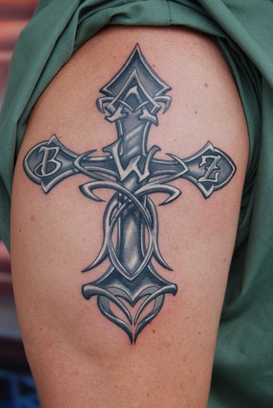 Tattoos - Family Cross ! - 50640