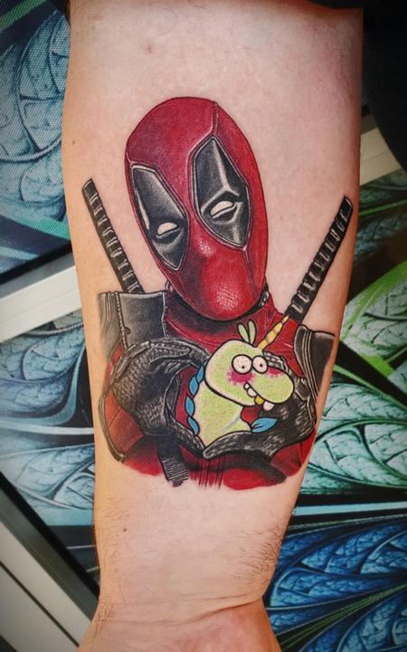 Tattoos - Deadpool's Unicorn - 144093