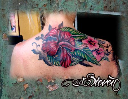 Tattoos - Exotic Flowers - 78733