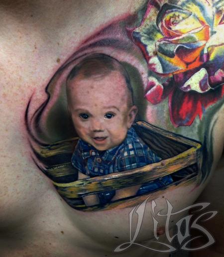 Tattoos - Baby in a crate - 81093