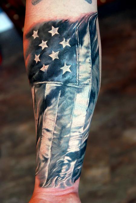 Tattoos - Silk Flag ! - 64213