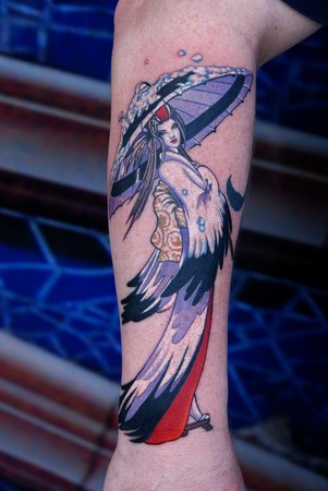 Tattoos - CRANE GEISHA ! - 47369