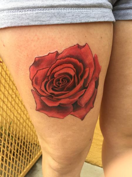 Tattoos - Forever lovey rose - 109046