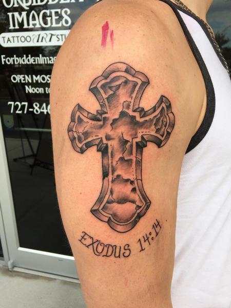 Tattoos - Exodus 14:14 - 109032
