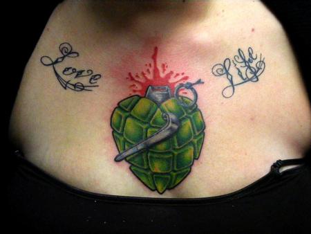 Tattoos - Heart Grenade ! - 56836