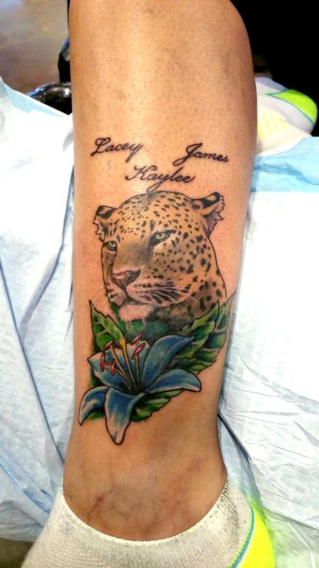 Tattoos - Leopard Lily - 104673