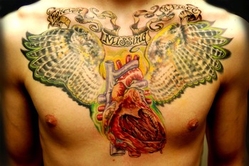Tattoos - Flying Heart ! - 36214