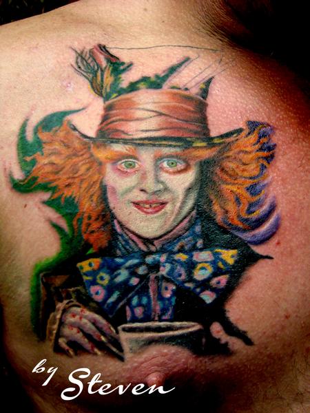 Tattoos - Mad Hatter in progress.... - 73606