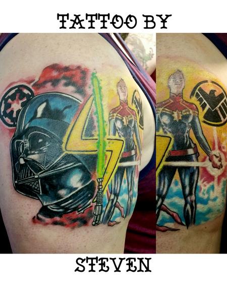 Tattoos - Star wars marvel mashup - 129190