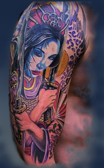 Tattoos - Samurai Geisha ! - 52304