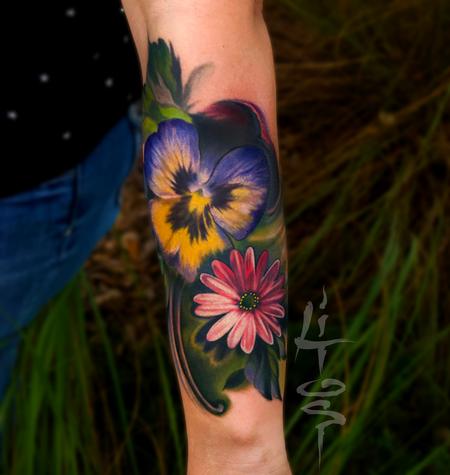 Tattoos - Flores - 131975