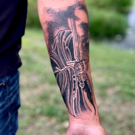 Lord of the Rings Reaper Tattoo Thumbnail
