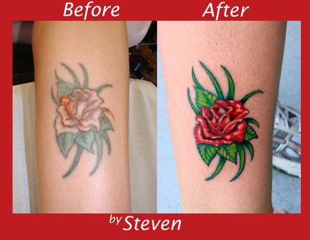 Tattoos - Rose redo - 71935