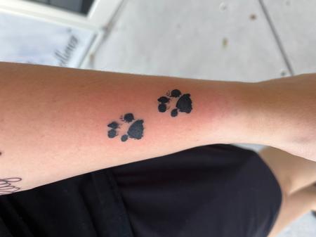 TYGER CUSTOM PAW PRINT Tattoo Thumbnail