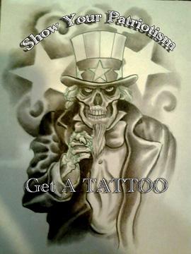 Tattoos - Uncle Sam - 70963