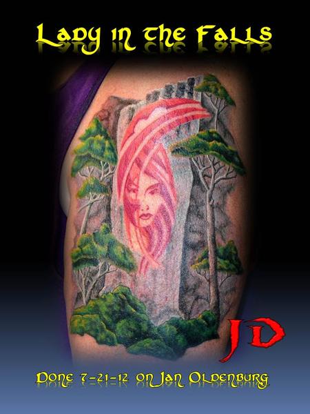 Tattoos - Face in the falls - 69139