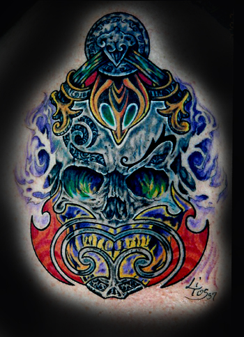 Tattoos - FORGOTTEN SKULL ! - 25163