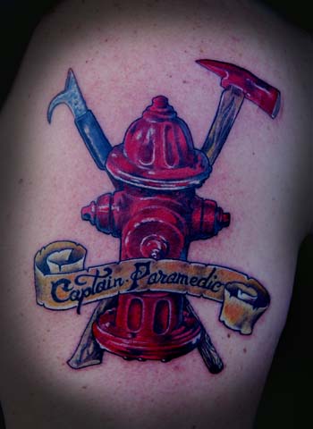 Comments This firefighter tattoo was a lot of fun to do