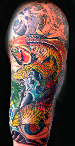 koi fish tattoo pictures. Animal Koi Fish tattoos,