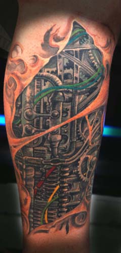 Comments: biomechanical tattoo