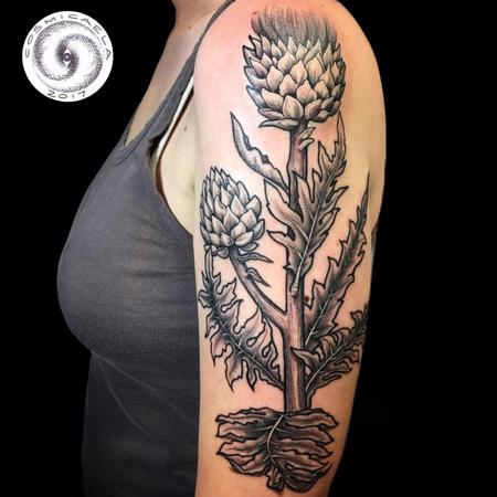 Tattoos - Artichoke - 133399