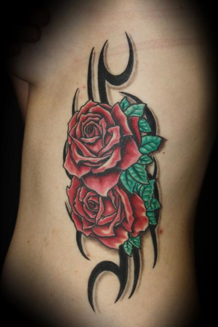 Roses Placement Ribs Comments Side piece redesigned from an old piece of