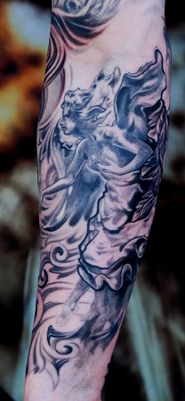 Part Arm Sleeve Tattoos