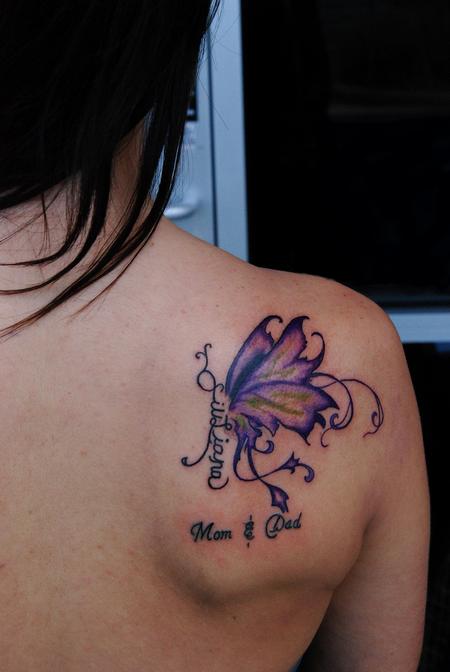 Tattoos - Frank Butterfly - 96016