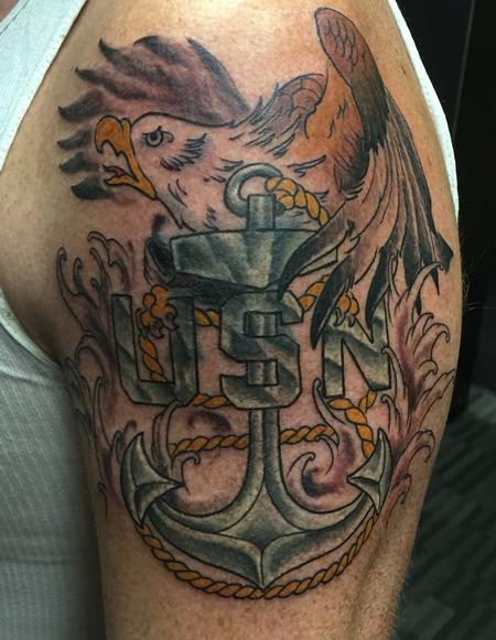 Tattoos - USN Eagle - 115090