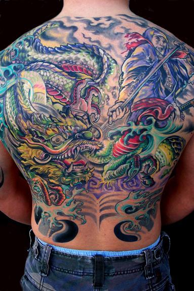Comments Japanese tattoo full back oriental found on my archive