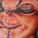 Tattoos - Chucky Portrait In Progress - 56937