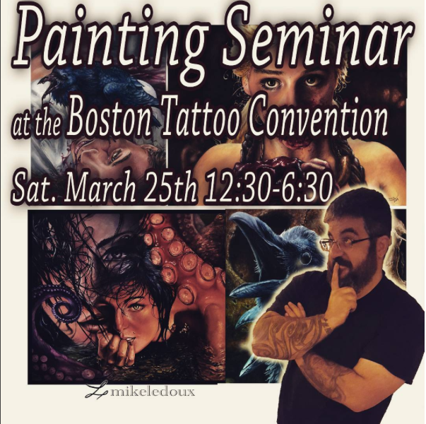 Boston Tattoo Convention 2017! PowerLine Tattoo :