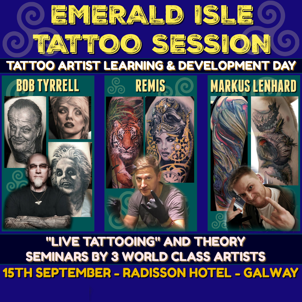 Emerald Isle Tattoo Session