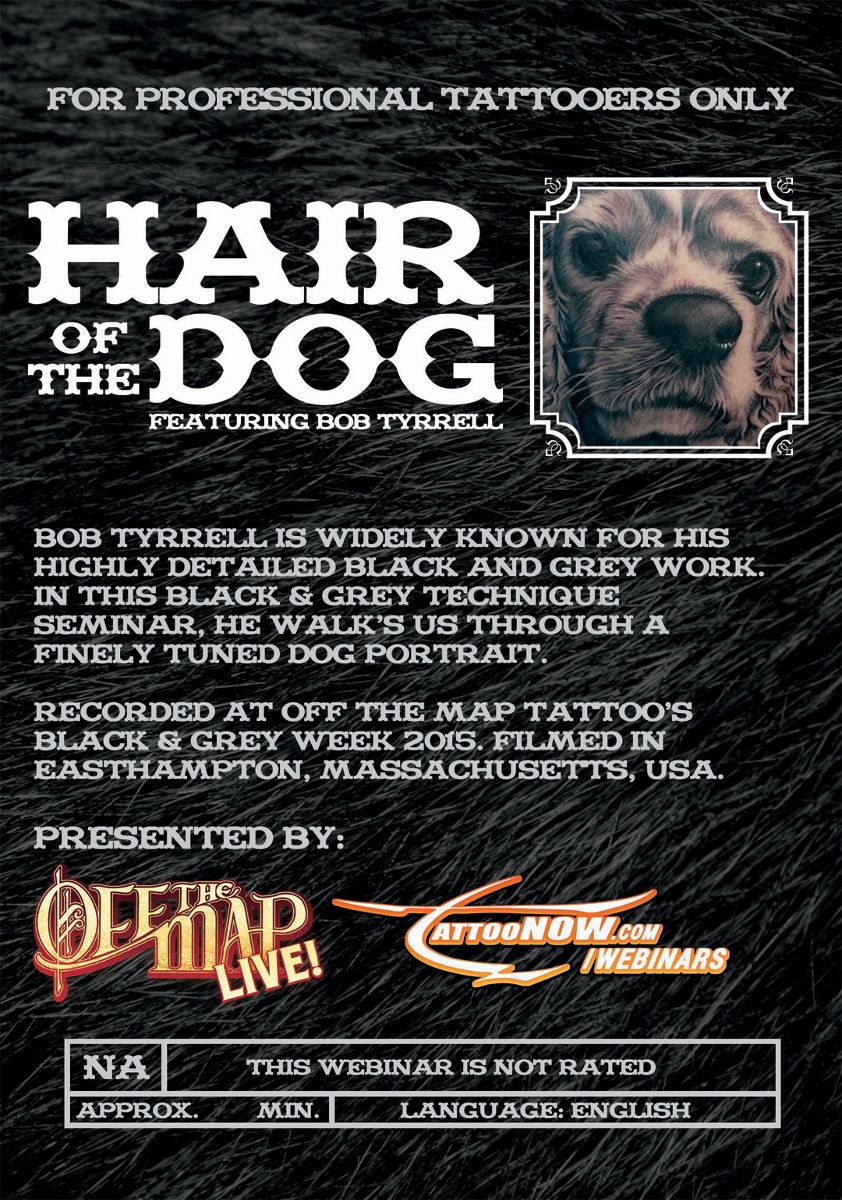 DVDs Bob Tyrrells Hair Of The Dog Black And Grey Dog Portrait