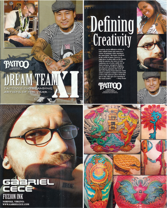 Tattoo Magazines Dream Team