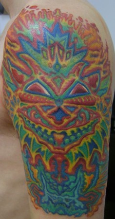 Gabriel Cece - psychedelic cat